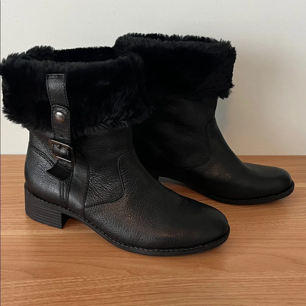 Easy Spirit Leather Boots - NEW